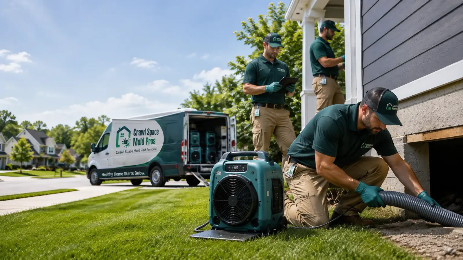 Crawl Space Mold Removal in Loving, TX